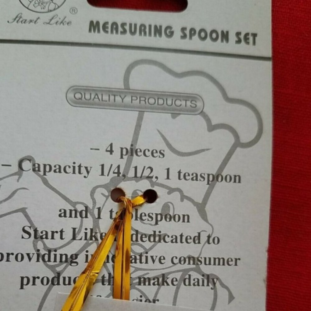 4pc. Measuring Spoon Set - Picture 3 of 3